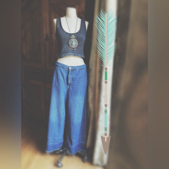 Anthropology Jeans High Rise Raw Edge - Picture 8 of 15